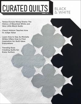 Curated Quilts  Journal Issue 10 Black and White 