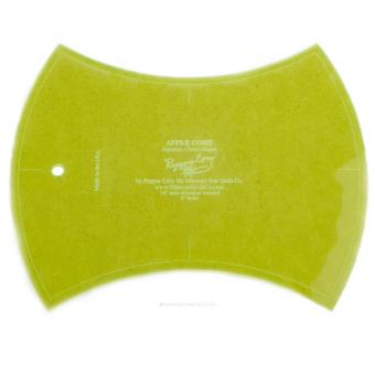 Large Apple Core (9 3/4" ) Template for 10" Squares 
