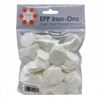 Pre Cut Iron On Hexies 1/2'' 