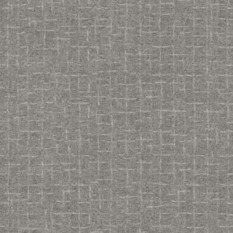 Crosshatch Pewter Flannel Meterware