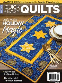Quick + Easy Quilts Jan '23 