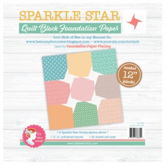 Sparkle Star 12" Block Foundation Paper Pad 