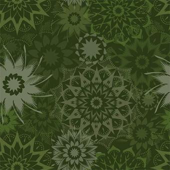 ColorStock Silhouette Medium Stars Forest 