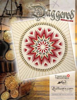 Daggered Medallion Pattern 
