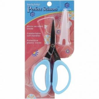 Perfect Scissors Karen Kay Buckley 6'' Medium Blue 