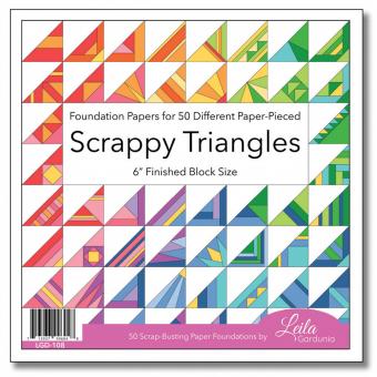 Scrappy Triangle Foundation Paper-Piecing Pad 