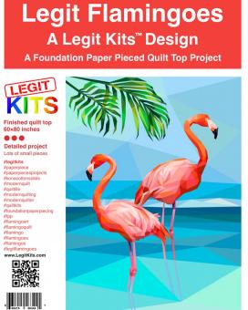 Legit Flamingos Pattern 