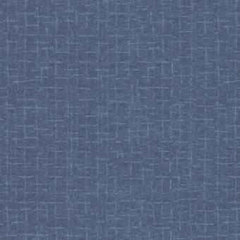 Woolies Flannel Crosshatch Blue Meterware