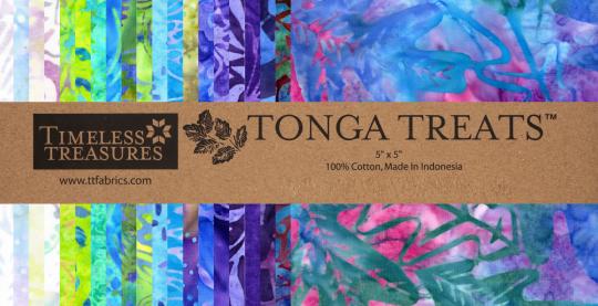 Dreamer Tonga Batik 5in Squares 