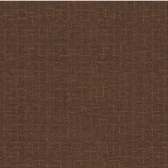 Woolies Flannel Crosshatch Brown Meterware