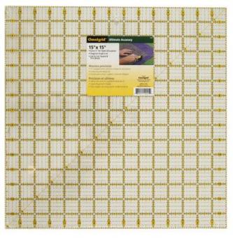 Rollschneider-Lineal Omnigrid 15 x 15 inch
