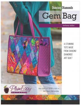 Dancing Diamonds Gem Bag Pattern 