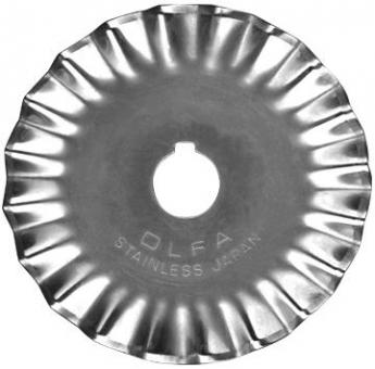 Rollschneiderklinge Decorative Rotary Blade Zick-Zack Pinking 