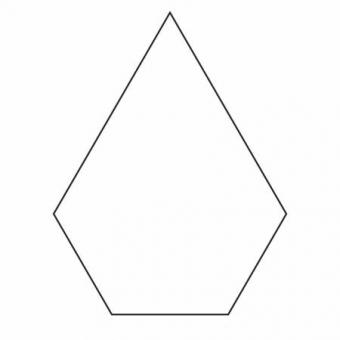 1-1/2in Jewel Template 100 Papers