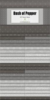 Essentials - Dash of Pepper 2-1/2'' Strips 40pc 