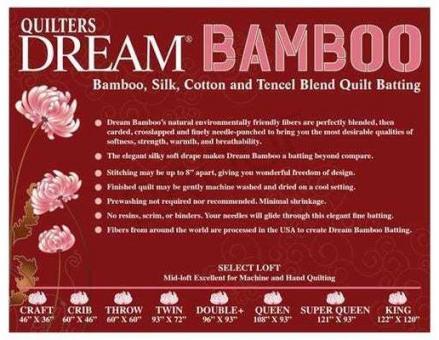Quilters Dream Bamboo King 