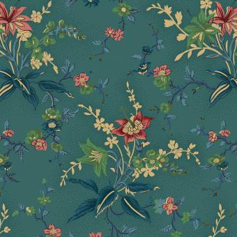 Teal Garden Style Meterware 