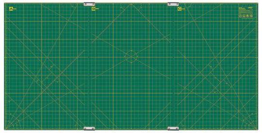 Cutting Mat Set of 2 Mats with Clips 