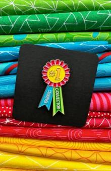 Fabric Collector Award Enamel Pin 