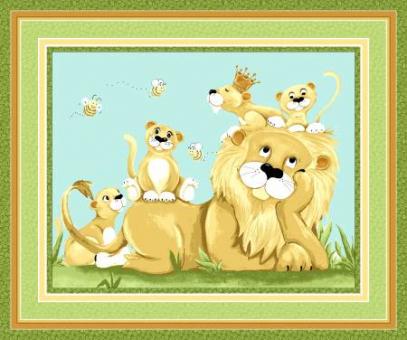 Lyon the Lion 36'' Play Mat Green Panel
