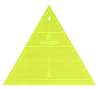 8" Equilateral 60 Degree Triangle Ruler 