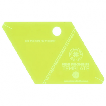 Missouri Star Mini Rhombus Template 