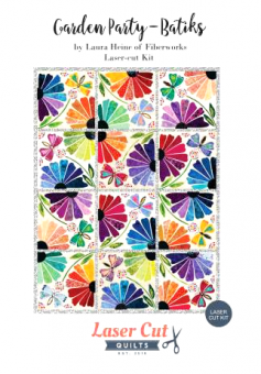 Garden Party Batiks Laser Cut Kit 