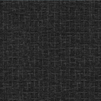 Woolies Flannel Crosshatch Charcoal Meterware