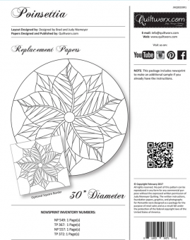 Poinsettia Replacement Papers 