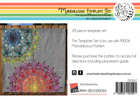 Mandalicious Acrylic Template Set 
