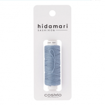 Cosmo Hidamari Sashiko Solid Thread Russian Blue 