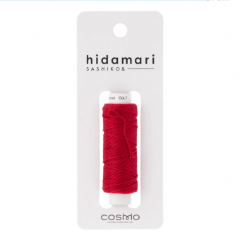 Cosmo Hidamari Sashiko Solid Thread Tulip 