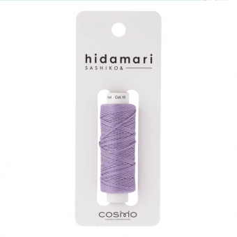 Cosmo Hidamari Sashiko Solid Thread Lavender 