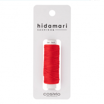 Cosmo Hidamari Sashiko Solid Thread Watermellon 