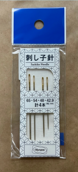 Sashiko Needles Assorted Sizes 4pk 