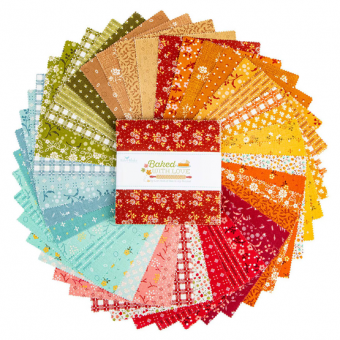 Baked with Love by Lori Holt 5" Squares 