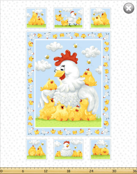 Pippa the Hen & Chicks Panel