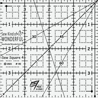 Sew Square 4 Ruler 