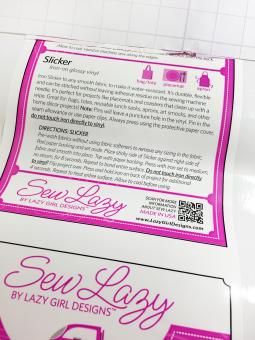 Lazy Girl Slicker Iron-on Glossy Vinyl 