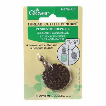 Thread Cutter Pendant Antique Golder 
