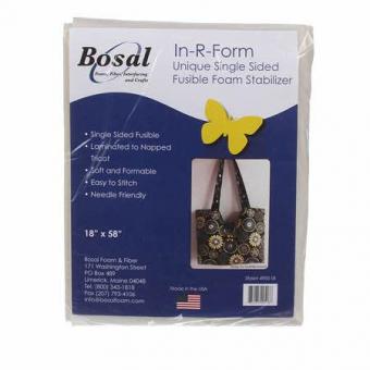 In-R-Form Plus Single Sided Fusible Foam White Stabilizer 58'' x 18'' 