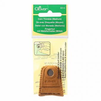 Leather Coin Thimble Medium 