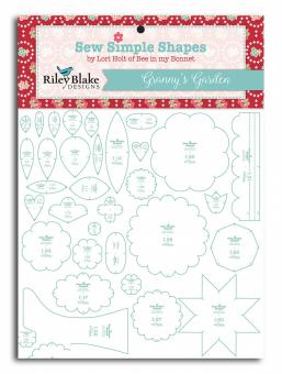 Granny's Garden Sew Simple Shapes (32pcs) 