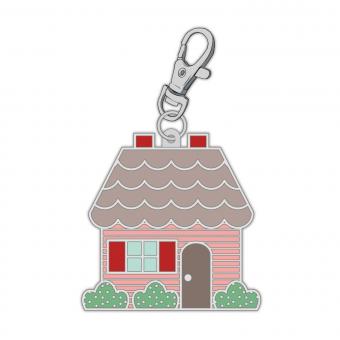 Bee Vintage Enamel Charm Happy House 