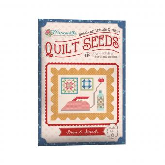 Lori Holt Mercantile Quilt Seeds Pattern Iron & Starch 