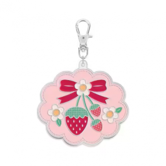 Lori Holt Enamel Happy Charm™ Strawberry Crush 