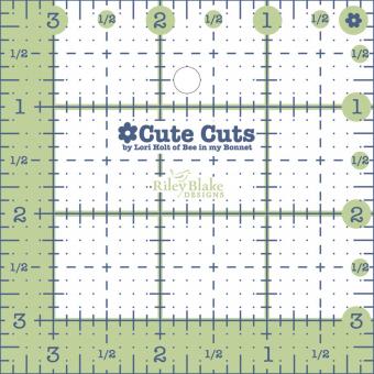 Cute Cuts Ruler 3-1/2'' x 3-1/2'' 