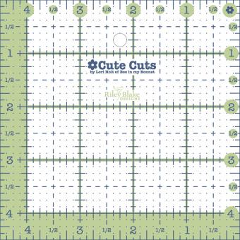 Cute Cuts Ruler 4-1/2'' x 4-1/2'' 