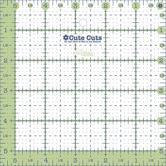 Cute Cuts Ruler 5-1/2'' x 5-1/2'' 