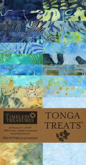 Scuba Tonga Batik, 2-1/2in Strips 